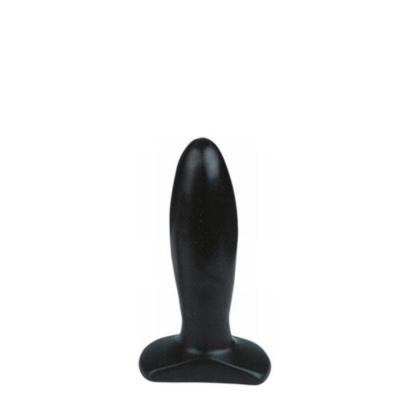 BUTT PLUG - SMALL - BLACK - 8.5 CM. - Ø 30 MM