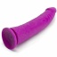 COLOURS PLEASURES - THIN 8" DILDO PURPLE