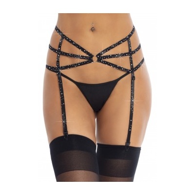 RHINESTONE GARTERBELT STRAPPY