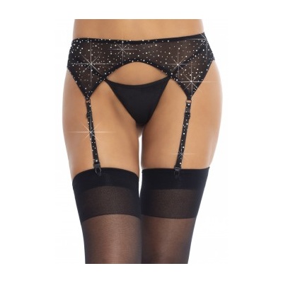 RHINESTONE GARTERBELT ONE SIZE