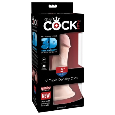 TRIPLE DENSITY COCK 5 INCH SKIN