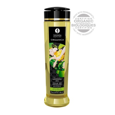 SHUNGA ORGANIC OIL GREEN TEA 240ML