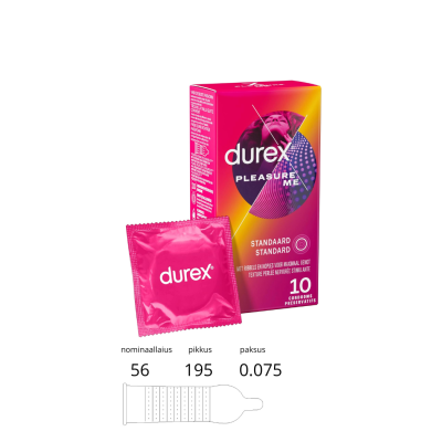 DUREX PLEASURE ME 10 TK DUREX PLEASURE ME 10 TK