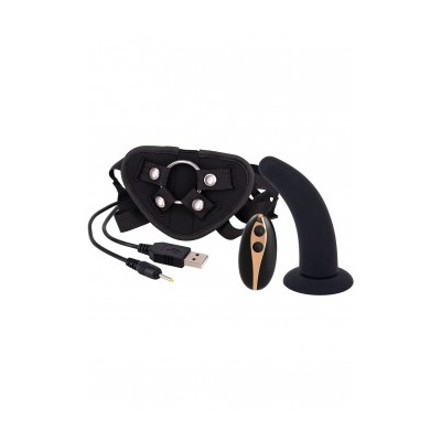 VIBRATION DILDO STRAP-ON 5 INCH
