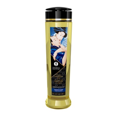 SHUNGA EROTIC MASSAGE OIL SEDUCTION MIDNIGHT FLOWER 240ML