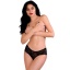 ELLA CROTCHLESS CHEEKY PANTY BLACK S/M