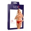 ELLA CROTCHLESS CHEEKY PANTY RED L/XL