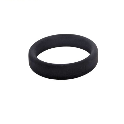 BRUTUS FLAT SLICK SILICONE COCK RING 40MM