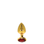 TABOOM LUXURY GOLD PLUG RED JEWEL S