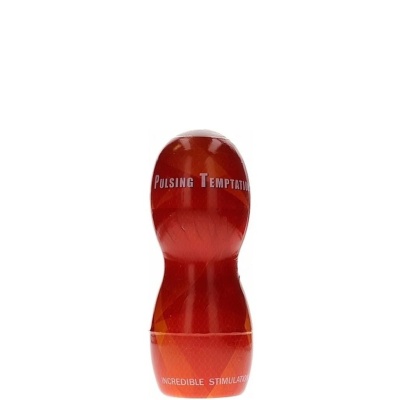 PULSING TEMPTATION RED MASTURBO CUP PULSING TEMPTATION RED MASTURBO CUP
