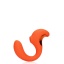 G-SPOT VIBRATOR WITH CLITORAL PULSE WAVE - UNTAMED ORANGE