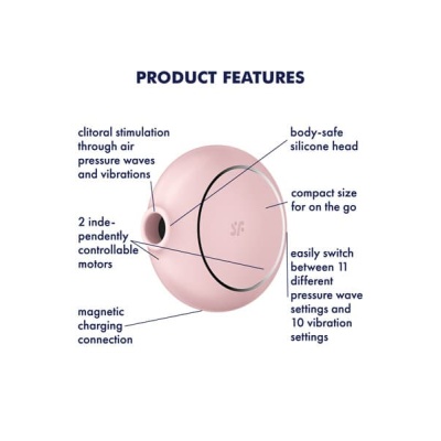 SATISFYER PRO TO GO 3 PINK SATISFYER PRO TO GO 3 PINK