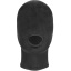 VELVET MASK WITH MOUTH OPENING