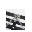 SUBBLIME - CORSET HARNESS WITH CHAIN O/S