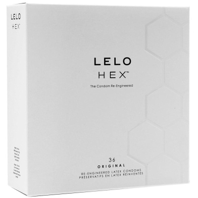 LELO - HEX CONDOM BOX 36 UNITS LELO - HEX CONDOM BOX 36 UNITS