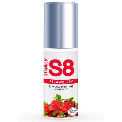 S8 FLAVORED LUBRICANT STRAWBERRY 125ml