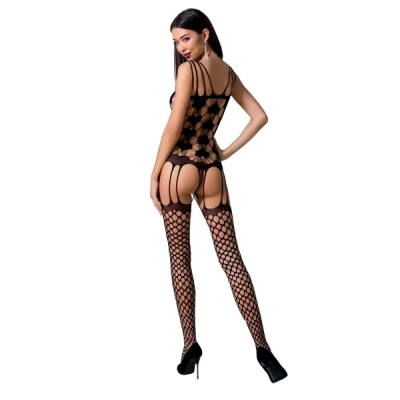 BS067 BLACK CATSUIT