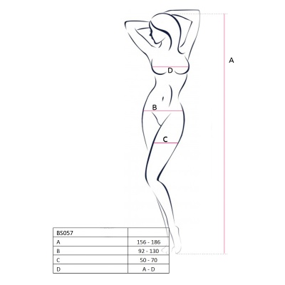 BS057 BLACK CATSUIT