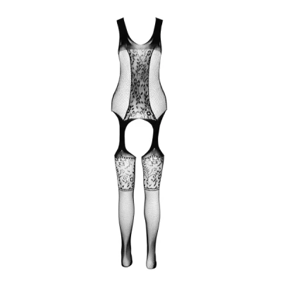 BS072 BLACK CATSUIT