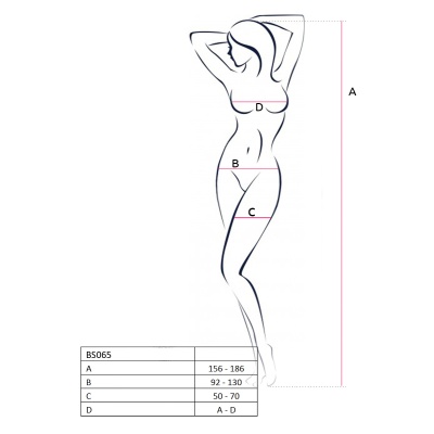 BS065 BLACK CATSUIT