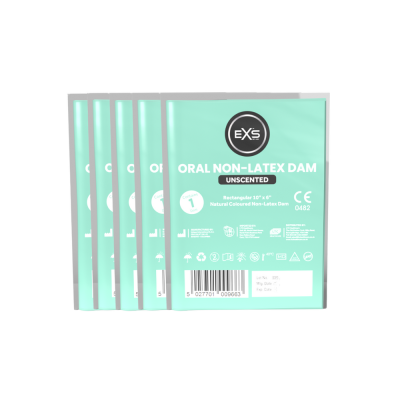 EXS NON-LATEX ORAL DAM 1 PC