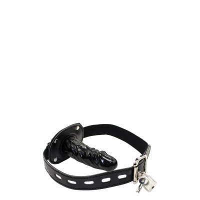 DILDO GAG L BLACK