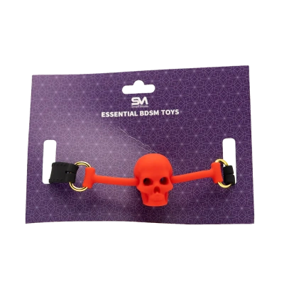 SKULL GAG RED