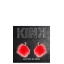 KINK - FEATHER NIPPLE CLAMP RED 7 CM