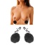 KINK - FAUX FUR BALL NIPPLE CLAMP BLACK 6 CM