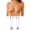 KINK - THIN BELL NIPPLE CLAMPS PURPLE