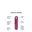 SATISFYER BULLET GROOVE  BATTERY SERIES
