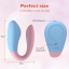 COUPLES VIBRATOR BLUE/PINK