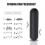 VIBRATING BULLET 10 VIBRATIONS ROSE USB