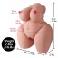 PLUS SIZE REALISTIC BODY MASTURBATOR 7,6KG
