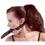 HALF-BALL MOUTH GAG WITH DILDO