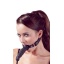 HALF-BALL MOUTH GAG WITH DILDO