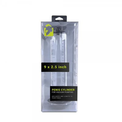 BRUTUS GET BIGGER PREMIUM PENIS CYLINDER 9 X 2.5 INCH