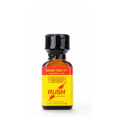 poppers leather cleaner liquid isopropyl nitrite RUSH YELLOW NEVER FAKE IT