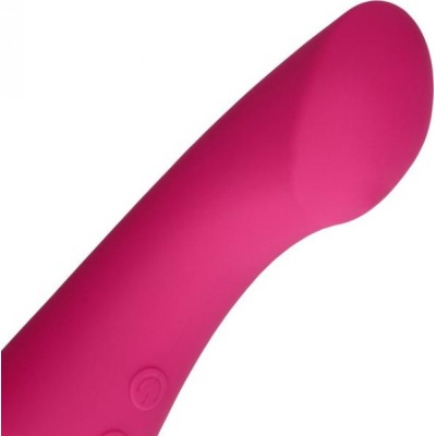 ULTRA SOFT SILICONE DOUBLE-SIDED WAND VIBRATOR - PRESTONE PINK