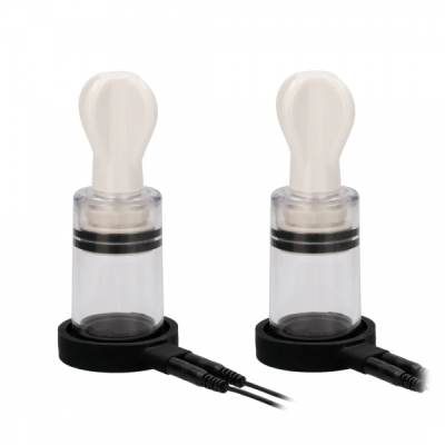 E-STIM BI-POLAR NIPPLE SUCKERS