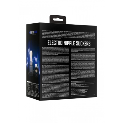 E-STIM BI-POLAR NIPPLE SUCKERS