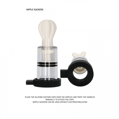 E-STIM BI-POLAR NIPPLE SUCKERS