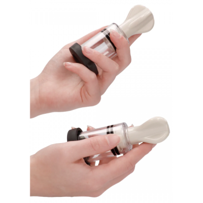 E-STIM BI-POLAR NIPPLE SUCKERS