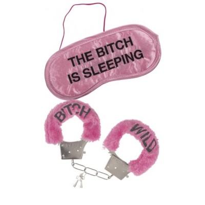 SEXY MASK & HANDCUFFS