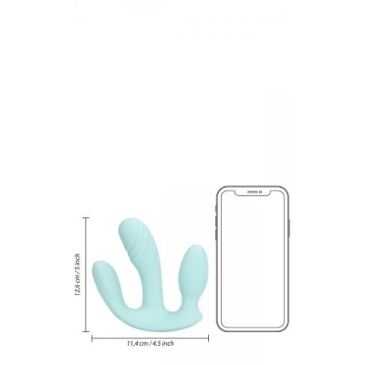 THREE-IN-ONE LIQUID SILICONE VIBRATOR