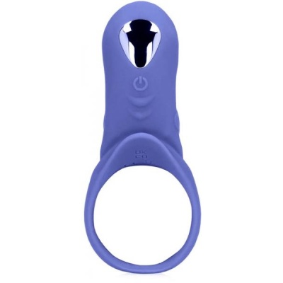 LOVELINE VIBRATING COCKRING WITH CLIT STIMULATION