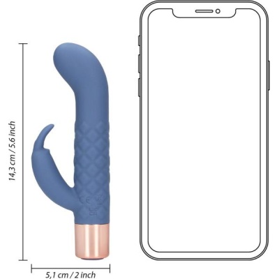 MINI RABBIT VIBRATOR - BLUE