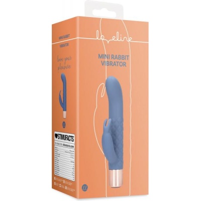 MINI RABBIT VIBRATOR - BLUE