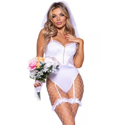 BLUSHING BRIDE BODYSUIT S