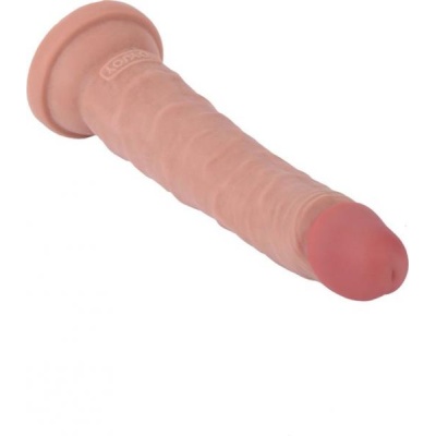 DELUXE DUAL DENSITY DONG TPE 17,5 CM